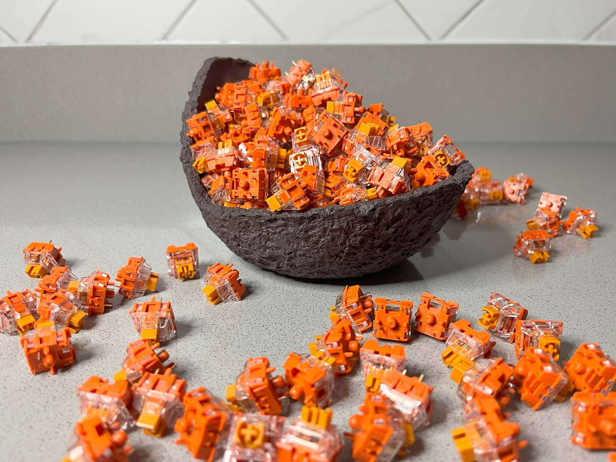 Jerrzi Orange Linear Switches (10 per pack) £2.00