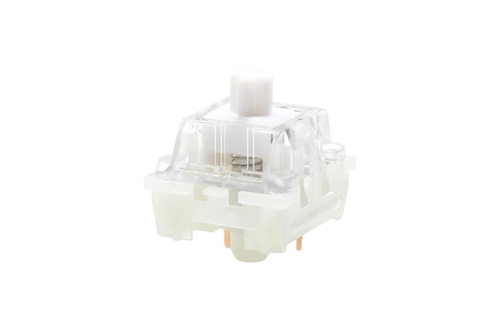 KTT Kang White Linear Switches (10 per pack) for Custom Mechanical Keyboards