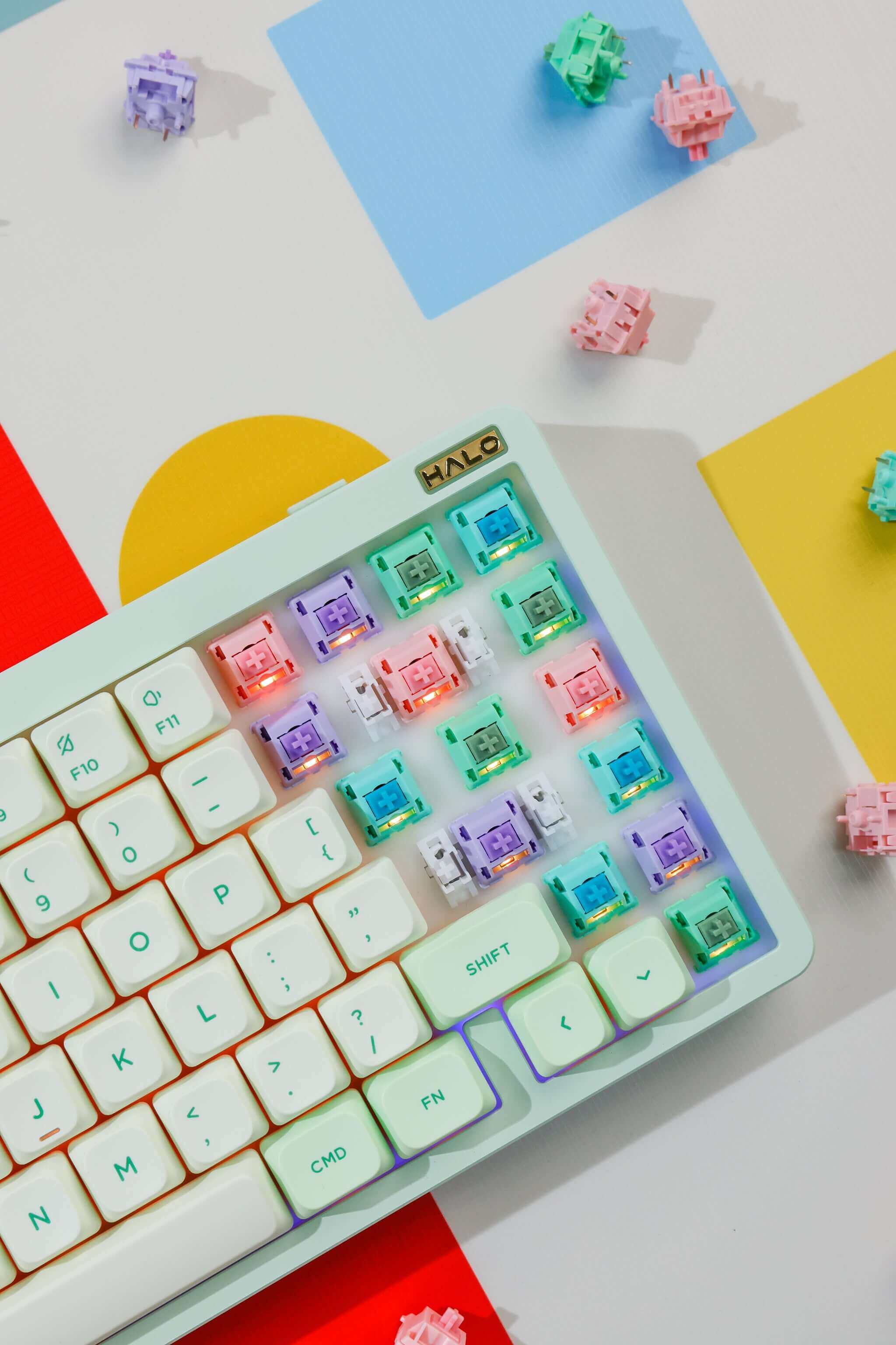 BSUN x Zuoce Macaron Linear Switch (10 per pack) £1.50