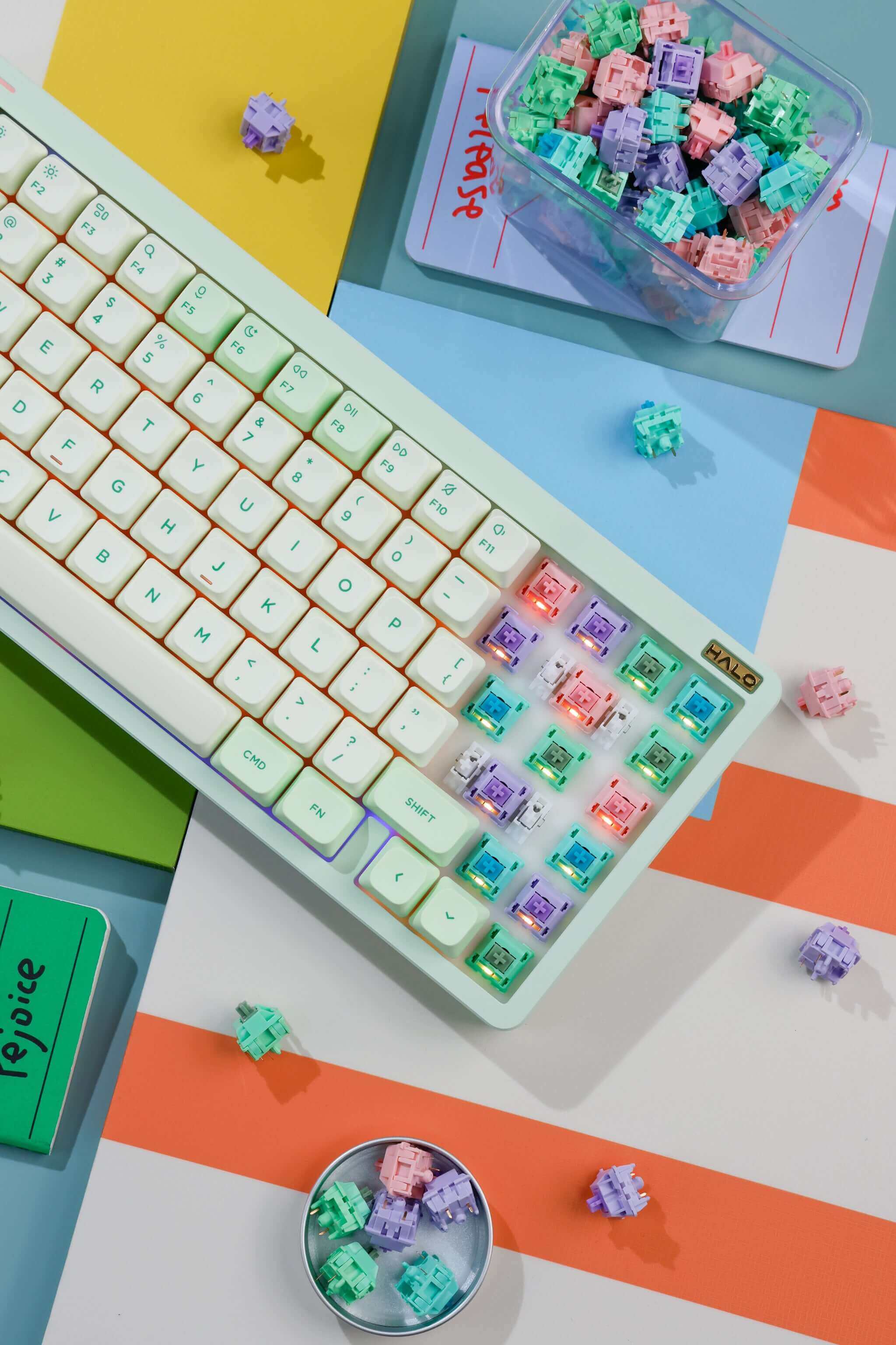 BSUN x Zuoce Macaron Linear Switch (10 per pack) £1.50