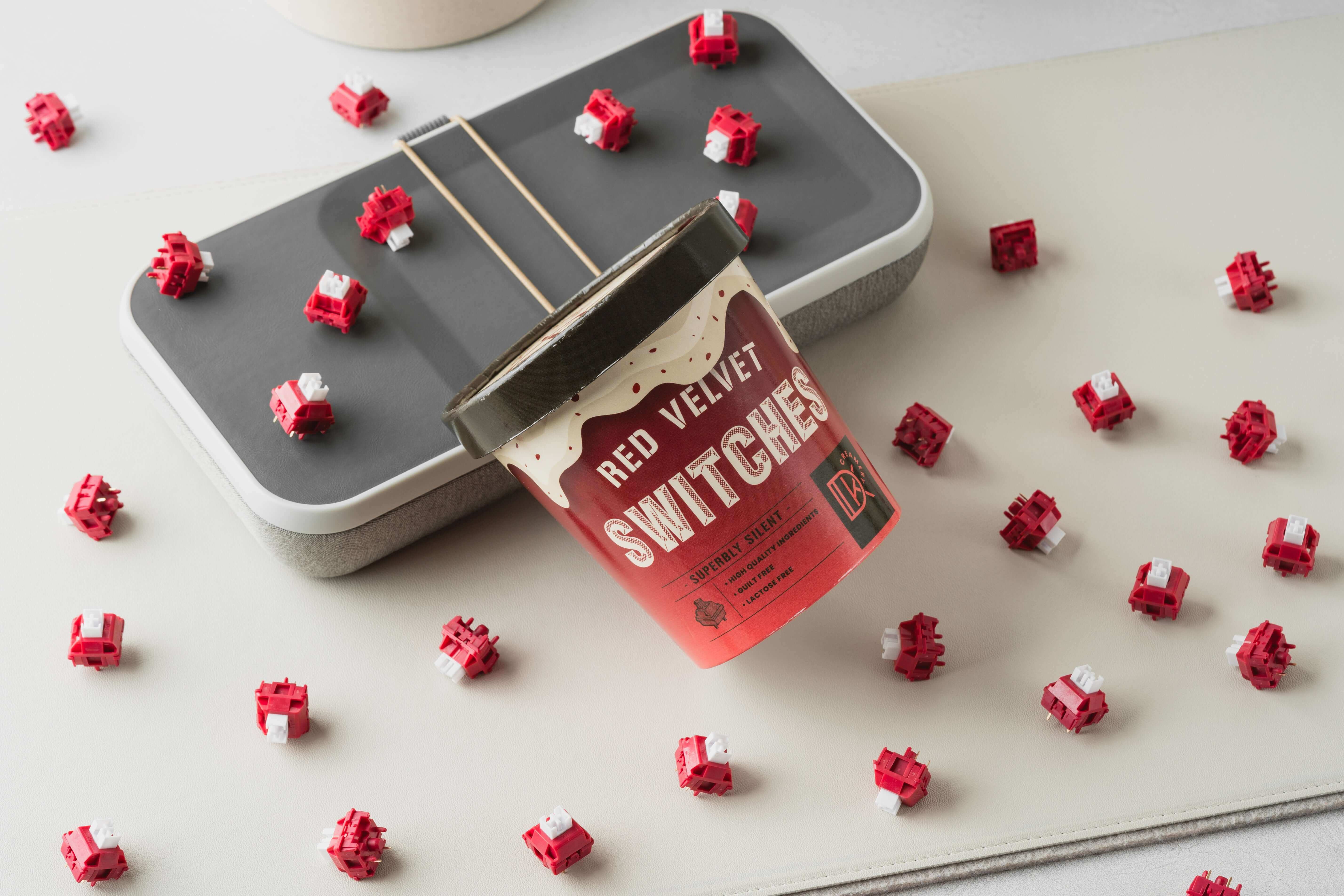 DK Creamery Red Velvet Switches (10 per pack) £4.00