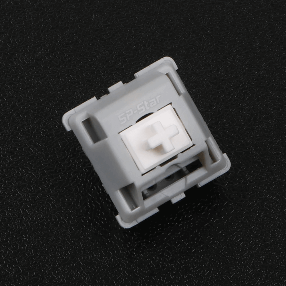 SP Star Meteor White (10 per pack) for Custom Mechanical Keyboards