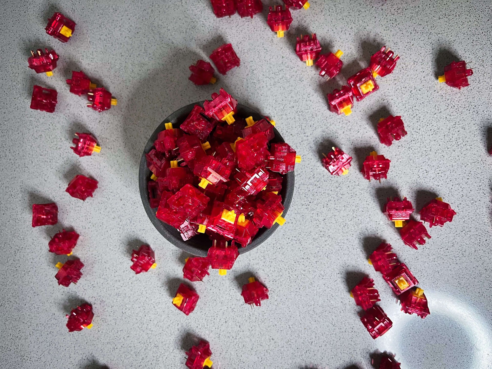 Tecsee Ruby Linear Switches (10 Pack) – Thocc Exchange