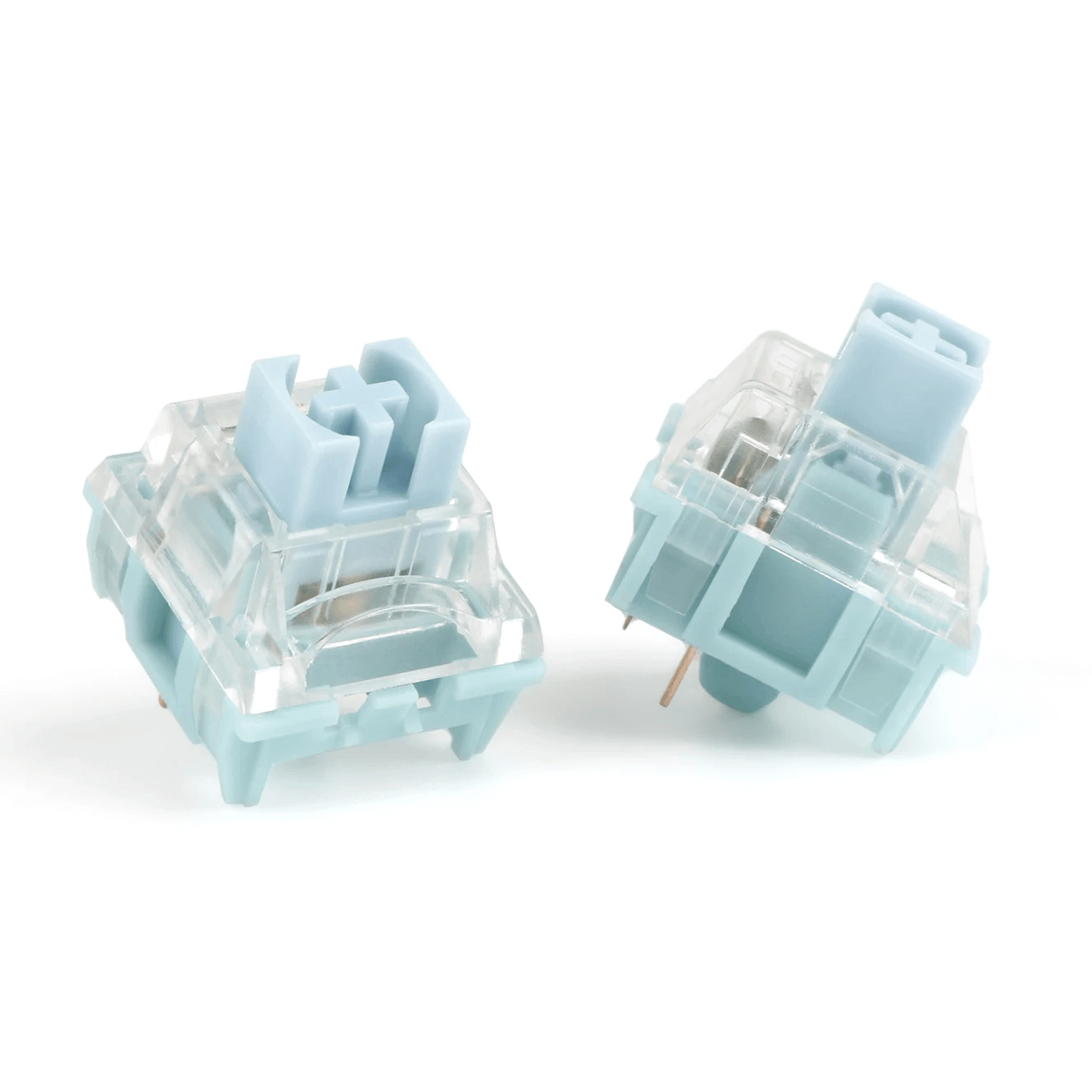 TTC Silent Bluish White Tactiles (10 per pack) for Custom Mechanical Keyboards