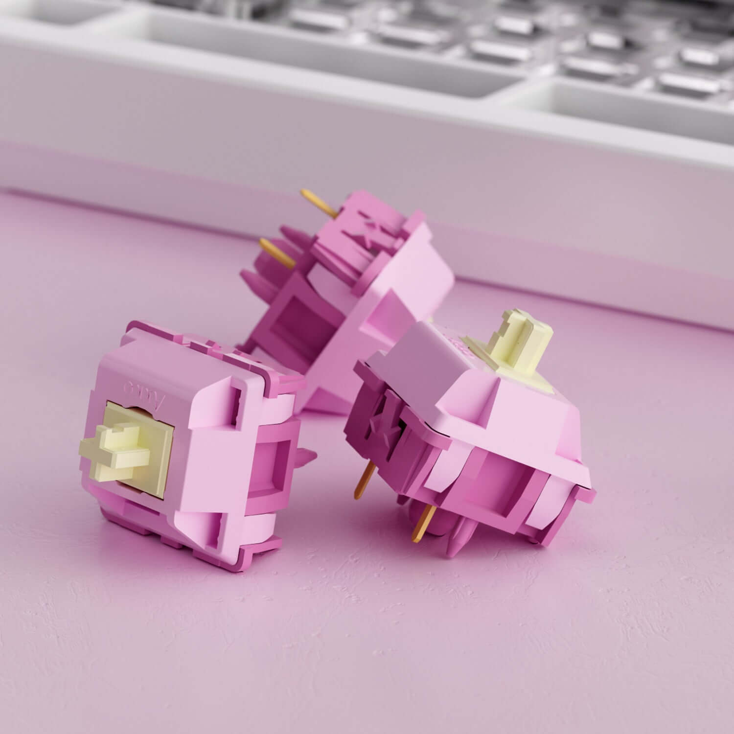 Akko V3 Creamy Purple Pro Switch, Tactile (10 Pack) £2.25