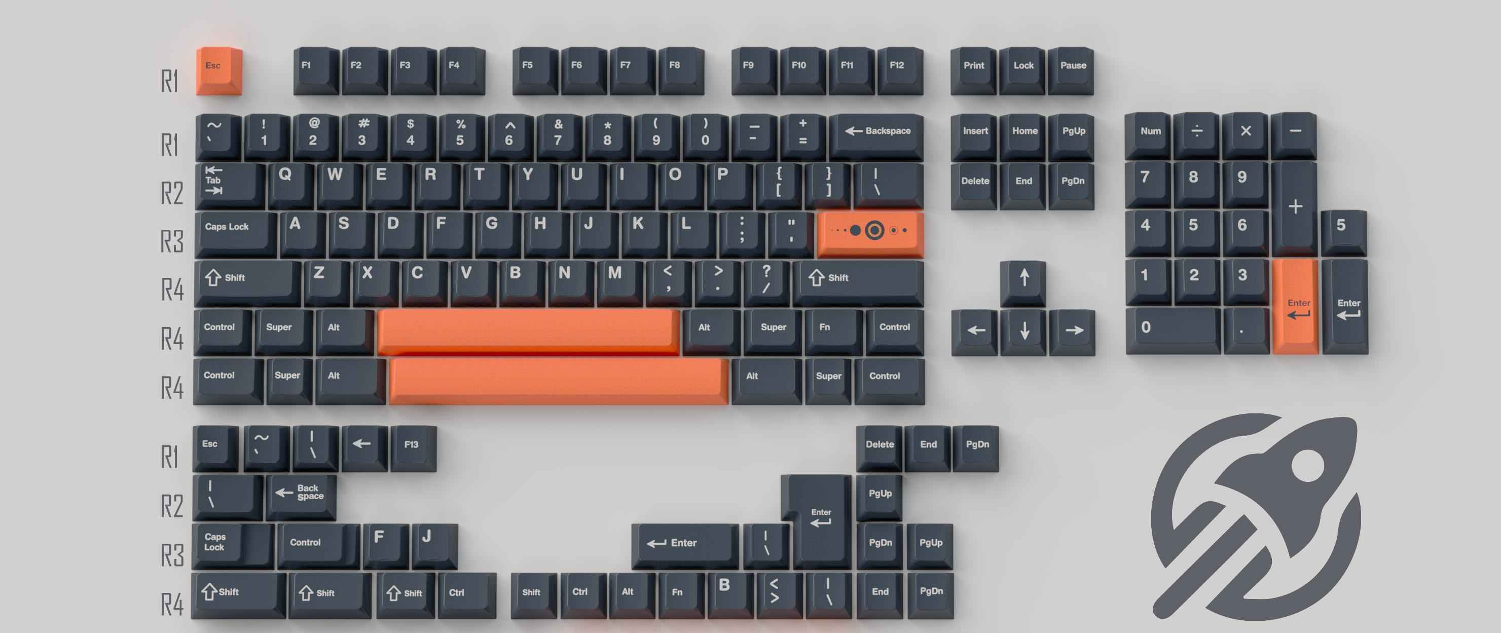 Vividkey Escape the Earth Keycaps